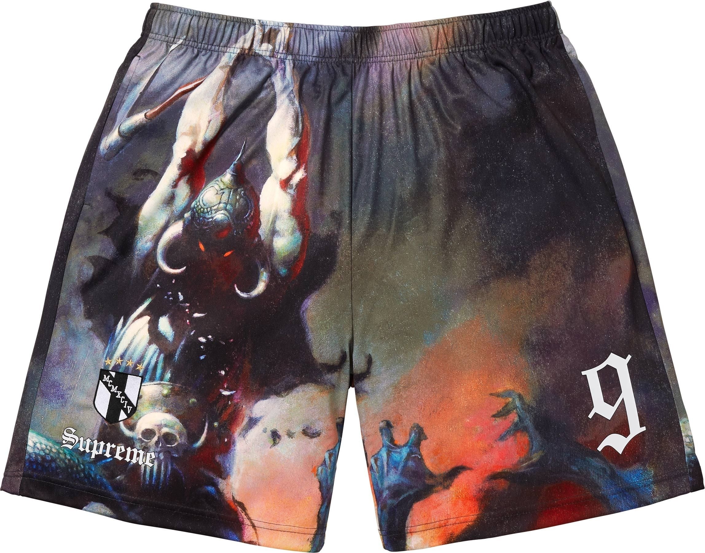 Supreme/Frank Frazetta Soccer Short view 2